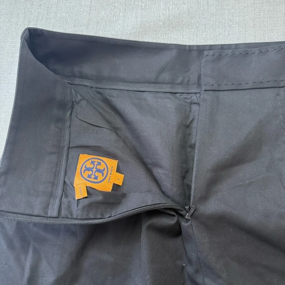 Tory Burch Wool Cotton Classic Pencil Women's Black Skirt Career Wear Office 8